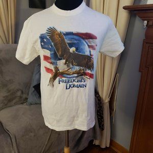 Freedom's Domain T-Shirt By Ink Inc. White M